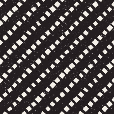 Elle çizilmiş stil etnik seamless modeli. Siyah ve beyaz soyut geometrik şekiller.