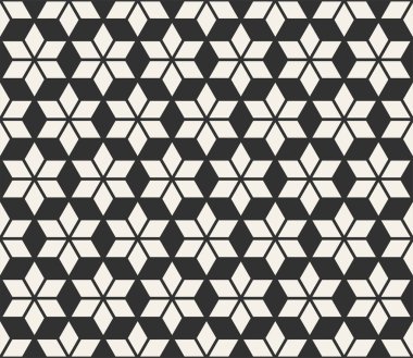 Vektör kesintisiz çizgiler desen. Modern şık üçgen şekiller doku. Geometrik fayans yinelenen