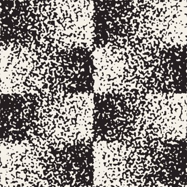 Gürültülü soyut geometrik şekiller arka plan dokulu. Vektör Dikişsiz grungy desen.