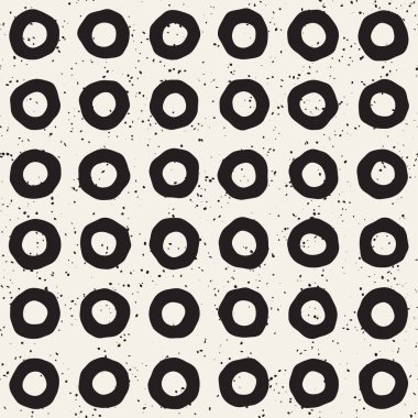 Elle çizilmiş stil etnik seamless modeli. Siyah ve beyaz soyut grungy geometrik arka plan.