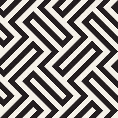 Vektör kusursuz desen. Modern stil soyut doku. Tekrarlanan geometrik fayanslar