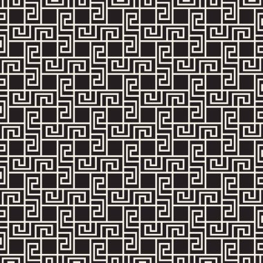 Vektör kesintisiz geometrik desen. Basit soyut çizgiler kafes. Yinelenen öğeleri şık arka plan