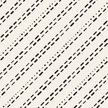 Siyah ve beyaz düzensiz kesik çizgiler desen yuvarlanır. Modern A