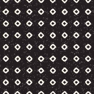 Elle çizilmiş stil etnik seamless modeli. Siyah ve beyaz soyut grungy geometrik arka plan.