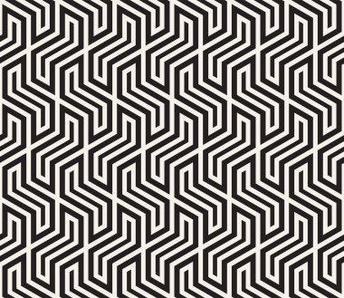 Vektör kusursuz desen. Modern stil soyut doku. Tekrarlanan geometrik fayanslar