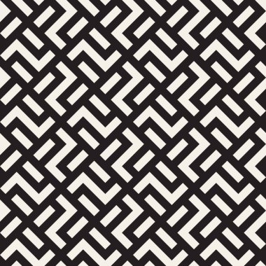 Vektör kusursuz desen. Modern stil soyut doku. Tekrarlanan geometrik fayanslar