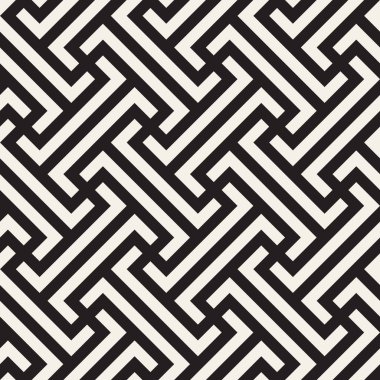 Vektör kusursuz desen. Modern stil soyut doku. Tekrarlanan geometrik fayanslar