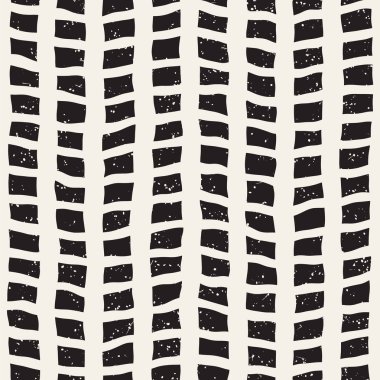 Basit mürekkep geometrik desen. Tek renkli siyah ve beyaz konturlar arka plan. Tasarımınız için çizilen mürekkep doku el