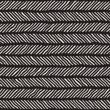 Basit mürekkep geometrik desen. Tek renkli siyah ve beyaz konturlar arka plan. Tasarımınız için çizilen mürekkep doku el