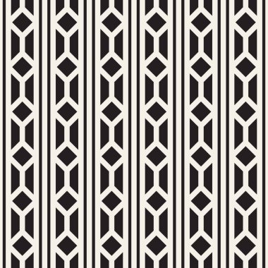 Vektör kusursuz desen. Modern stil soyut doku. Tekrarlanan geometrik fayanslar