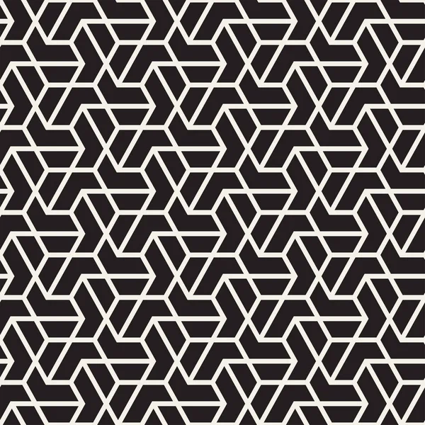 Векторные бесшовные линии мозаики. Современная стильная абстрактная текстура. Повторяющиеся геометрические плитки — стоковый вектор