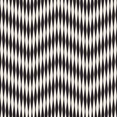 Sorunsuz dalgalanma desen. Yinelenen vektör doku. Dalgalı grafik arka plan. Basit çizgiler