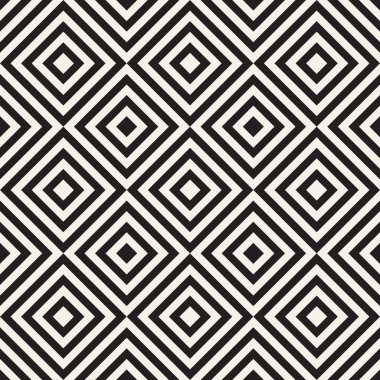 Vektör seamless modeli. Modern şık Soyut doku. Geometrik rhombus fayans çizgili öğeleri üzerinden yinelenen