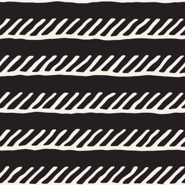 Basit mürekkep geometrik desen. Tek renkli siyah ve beyaz konturlar arka plan. Tasarımınız için çizilen mürekkep doku el