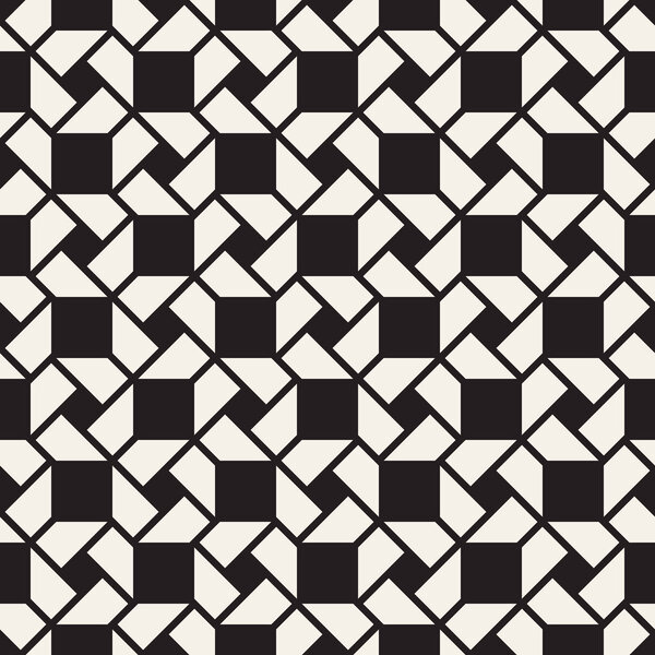 Векторный бесшовный рисунок решётки. Современная стильная абстрактная текстура. Повторение геометрической плитки из элементов квадрата и ромба
.
