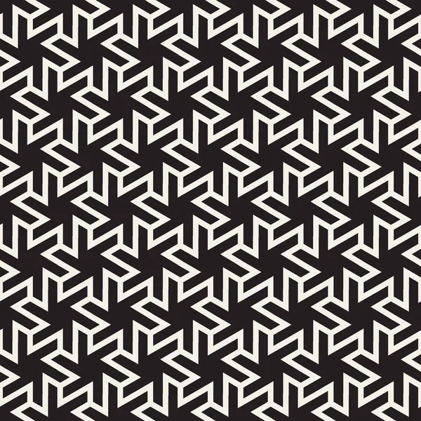 Vektör kesintisiz geometrik desen. Basit soyut çizgiler kafes. Yinelenen yıldız öğeleri şık arka plan fayans.