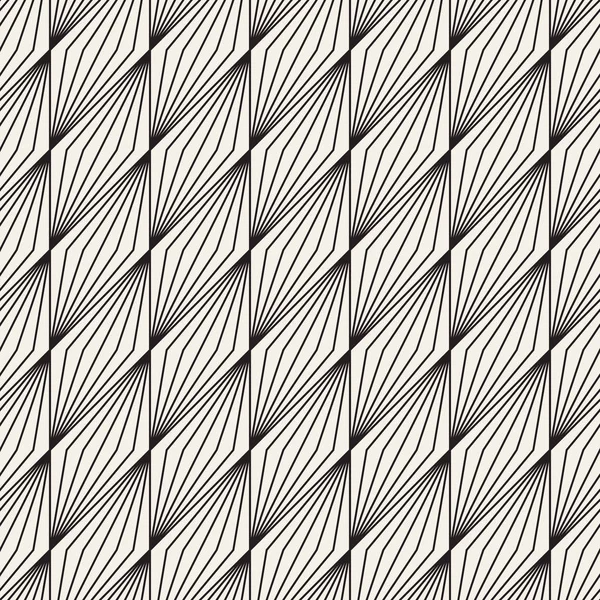 Vektor Nahtlose Muster Abstrakte Linien Hintergrund Wiederholen Schwarz Weiße Geometrische — Stockvektor