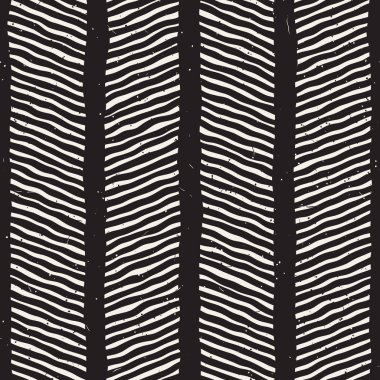 Basit mürekkep eğimli çizgiler geometrik desen. Siyah ve beyaz serbest vuruş arka plan. Tasarımınız için elle çizilmiş fırçalanmış çizgili doku.