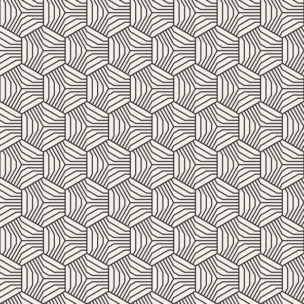 Vektor nahtlose Muster. Moderne stilvolle Textur. Wiederholung geometrischer Fliesen aus dünnen Linien. Zeitgenössisches Grafikdesign. — Stockvektor