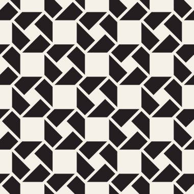 Vektör kusursuz desen. Modern stil soyut doku. Tekrarlanan geometrik fayanslar