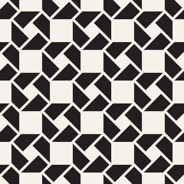 Векторный бесшовный шаблон. Современная стильная абстрактная текстура. Повторяющиеся геометрические плитки