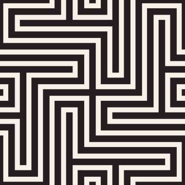 Vektör kusursuz desen. Modern stil soyut doku. Tekrarlanan geometrik fayanslar