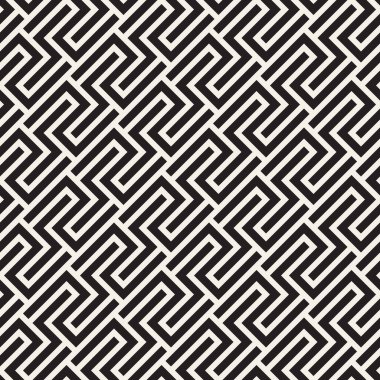 Vektör kusursuz desen. Modern stil soyut doku. Tekrarlanan geometrik fayanslar