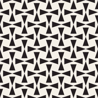 Vektör kusursuz desen. Modern stil soyut doku. Geometrik üçgen karoları tekrarlanıyor