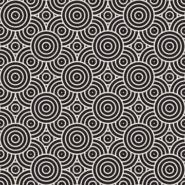 Vektör kusursuz desen. Modern stil soyut doku. Tekrarlanan geometrik fayanslar