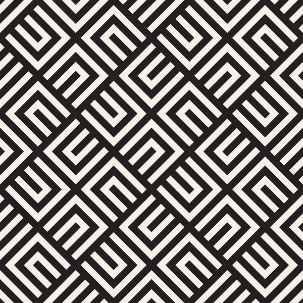 Vector naadloze lijnen mozaïek patroon. Moderne stijlvolle abstracte textuur. Herhalende geometrische tegels — Stockvector