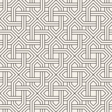 Vektör kusursuz desen. Modern stil soyut doku. Tekrarlanan geometrik fayanslar