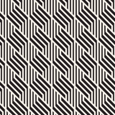 Vektör kusursuz desen. Modern stil soyut doku. Tekrarlanan geometrik fayanslar