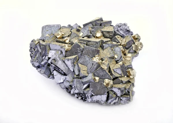 Galena Pyrite Polimetalik Bileşikleri — Stok fotoğraf