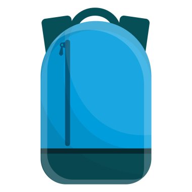 karikatür tarzı sırt çantası, illüstrasyon vektör.