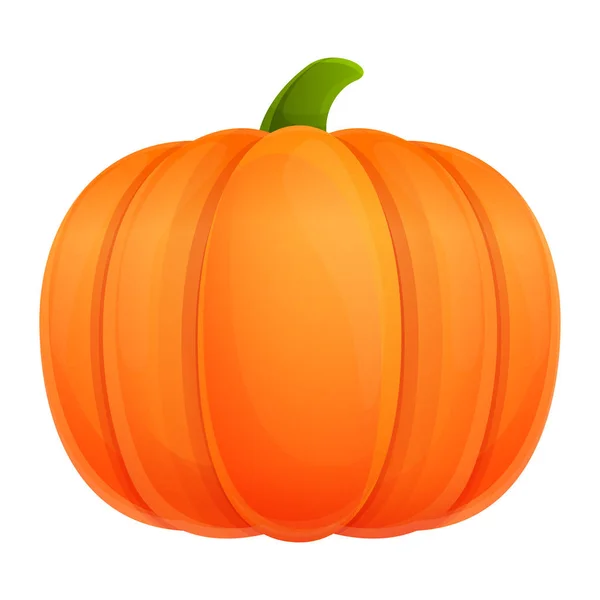 Cadılar Bayramı balkabağı simgesi beyaz arkaplanda izole edilmiş, vektör illu