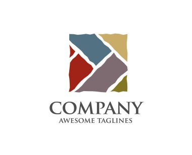 modern ve basit döşeme ahşap döşeme logosu, ahşap döşeme logo vektör