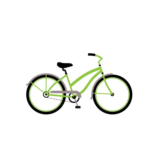 Icono Bicicleta Estilo Diseño Moda Icono Bicicleta Aislado Sobre Fondo — Archivo Imágenes Vectoriales