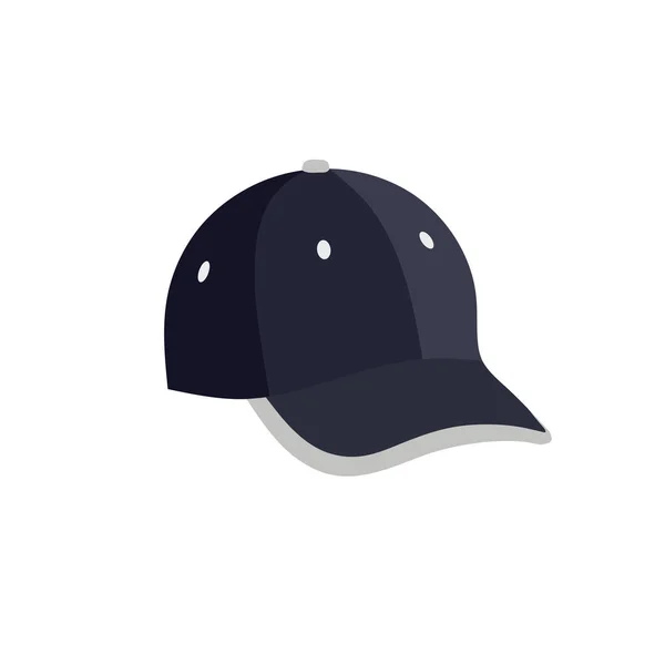 Gorra Béisbol Deporte Moda Ropa Cabeza Vector Deportes Jugando Entrenamiento — Archivo Imágenes Vectoriales