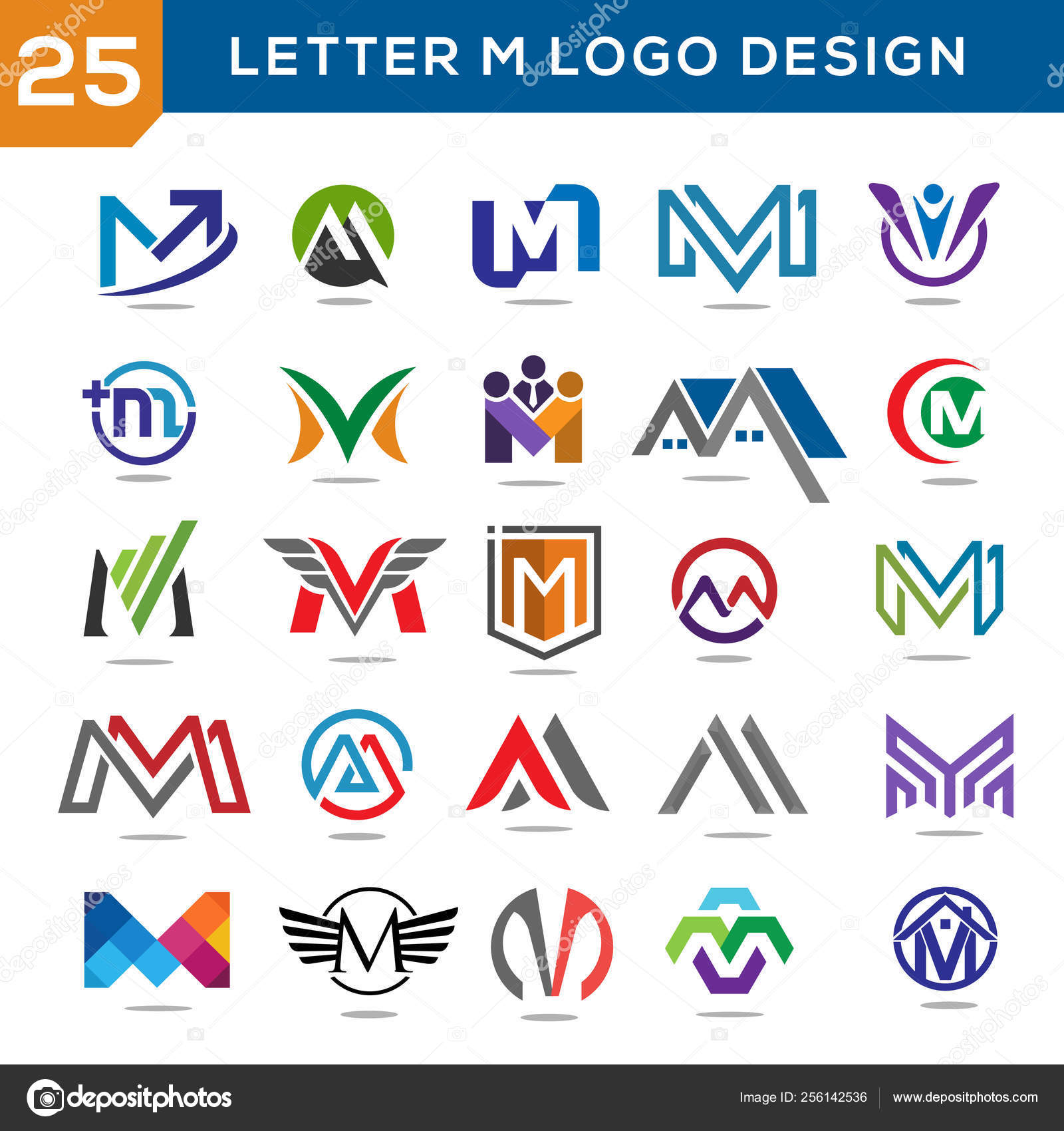 Elegant Letter Mm Logo