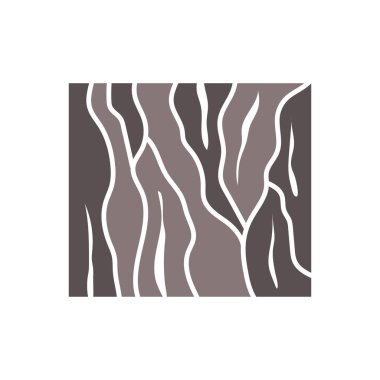 Ağaç logosu yapı katmanları orman ağacı kabuğu vektör şablonu