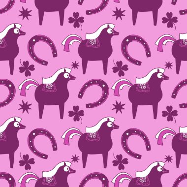 2026 yılının yılbaşı hayvanlarının paketleri ve parti aksesuarları ve çocuk kıyafetleri ve moda tekstili için kusursuz Noel atları modelleri.