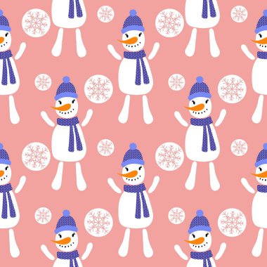 Kardan adam desenli Noel kardan adam desenli ambalajlar, kumaşlar, çarşaflar, çocuk giysileri baskısı, parti aksesuarları ve yeni yıl paketleri. Yüksek kaliteli illüstrasyon