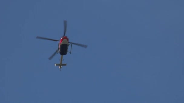 Romanya Bükreş 2018 Yaklaşık Airshow Akrobasi Spor Helikopter Uçak Akrobasi — Stok video