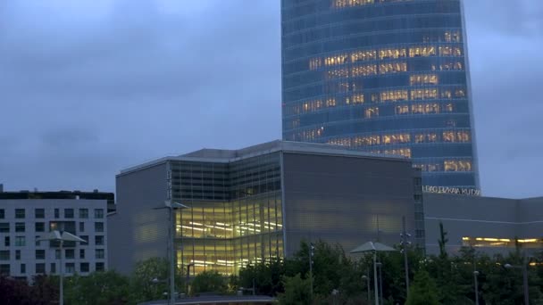 Bilbao Spanya 2017 Yaklaşık Guggenheim Müzesi Bilbao Olduğunu Kanadalı Amerikalı — Stok video