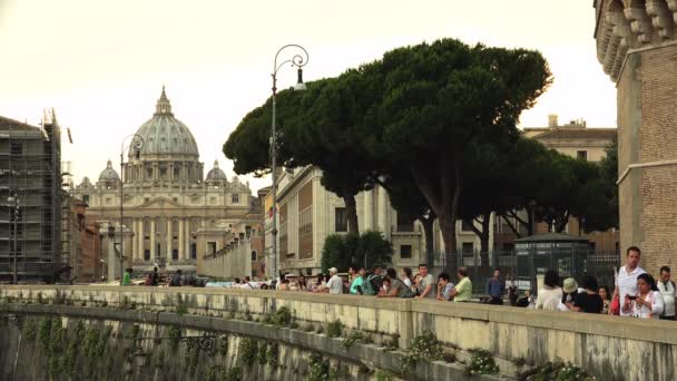 Vatican Circa 2019 Rome Italy Vatican Peters Basilica Vatican City — Stock Video