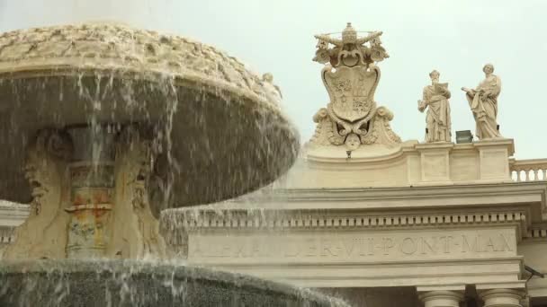 Vatican Circa 2019 Roma Italia Vatican Bazilica Peters Vatican City — Videoclip de stoc