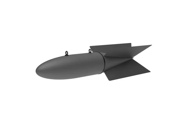 Aerial Bomb on white background. 3d illustration — Stock Photo, Image