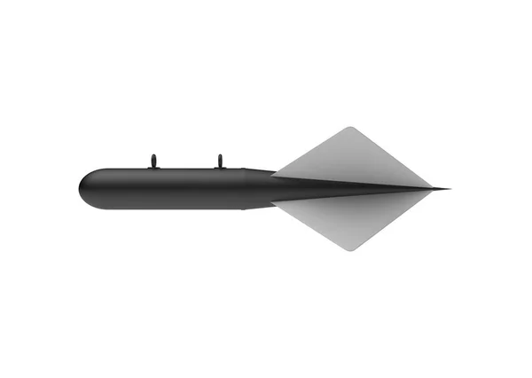 Aerial Bomb on white background. 3d illustration — Stock Photo, Image