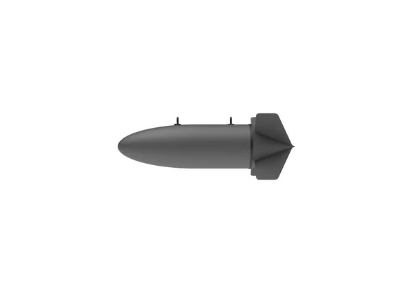 Aerial Bomb on white background. 3d illustration — Stock Photo, Image