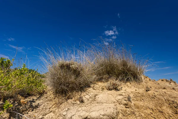 Rab Piramitleri, Kum Kumulları, Lopar, Rab Adası 'ndaki Strucic Sahili, Adanın etrafındaki Yürüyüş Yolu